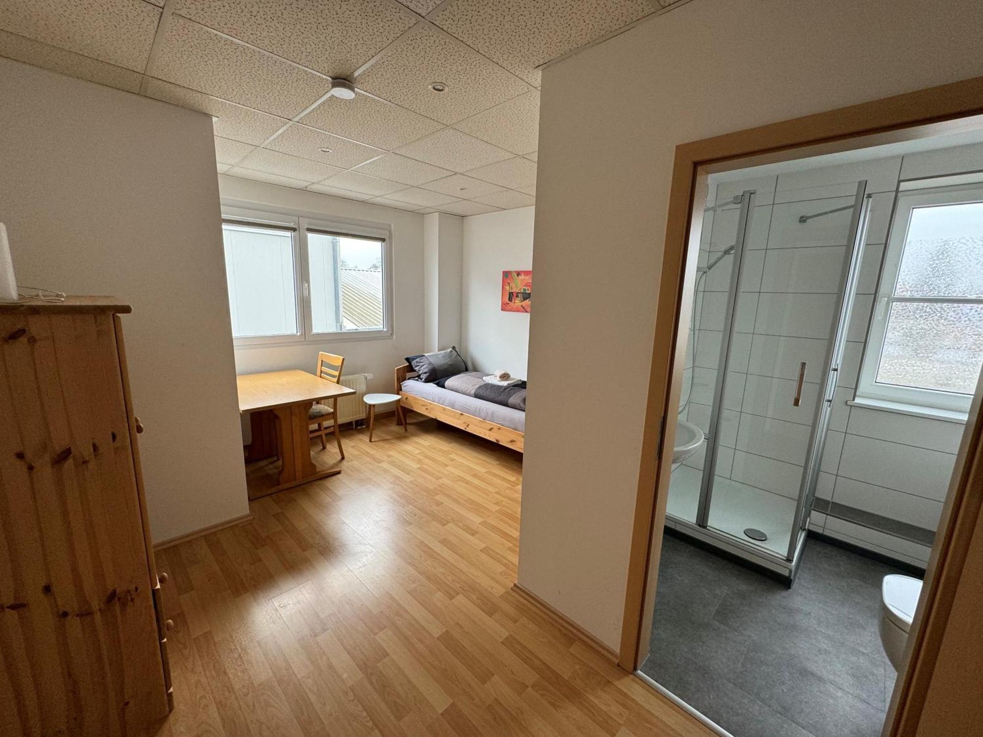 Pension Schweizer Laupheim Buitenkant foto