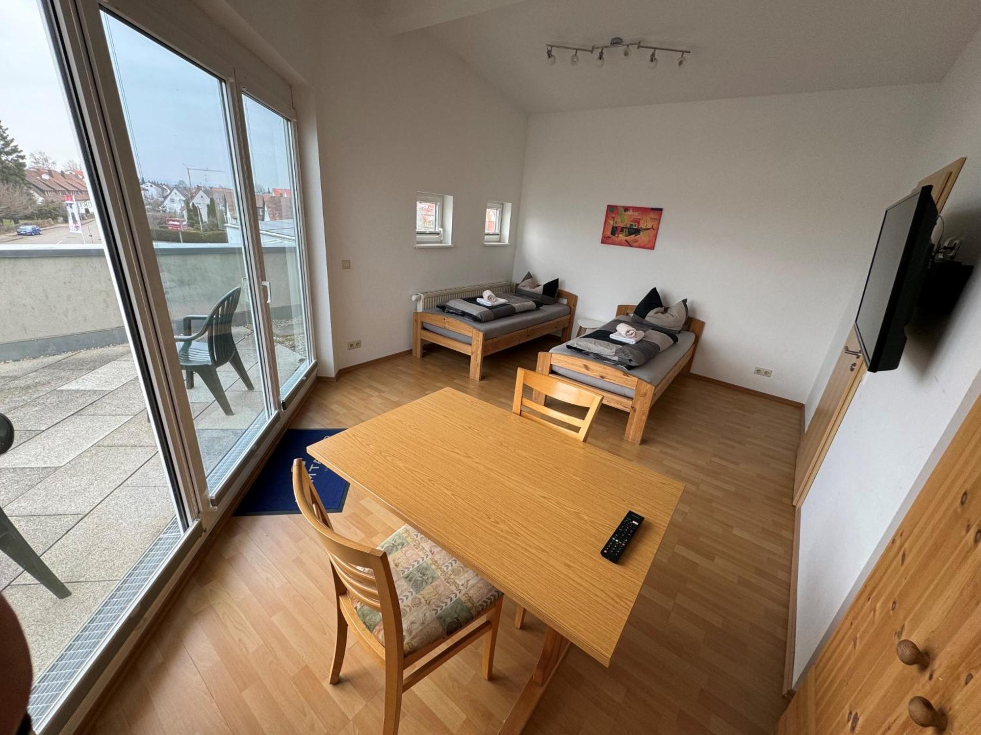 Pension Schweizer Laupheim Buitenkant foto